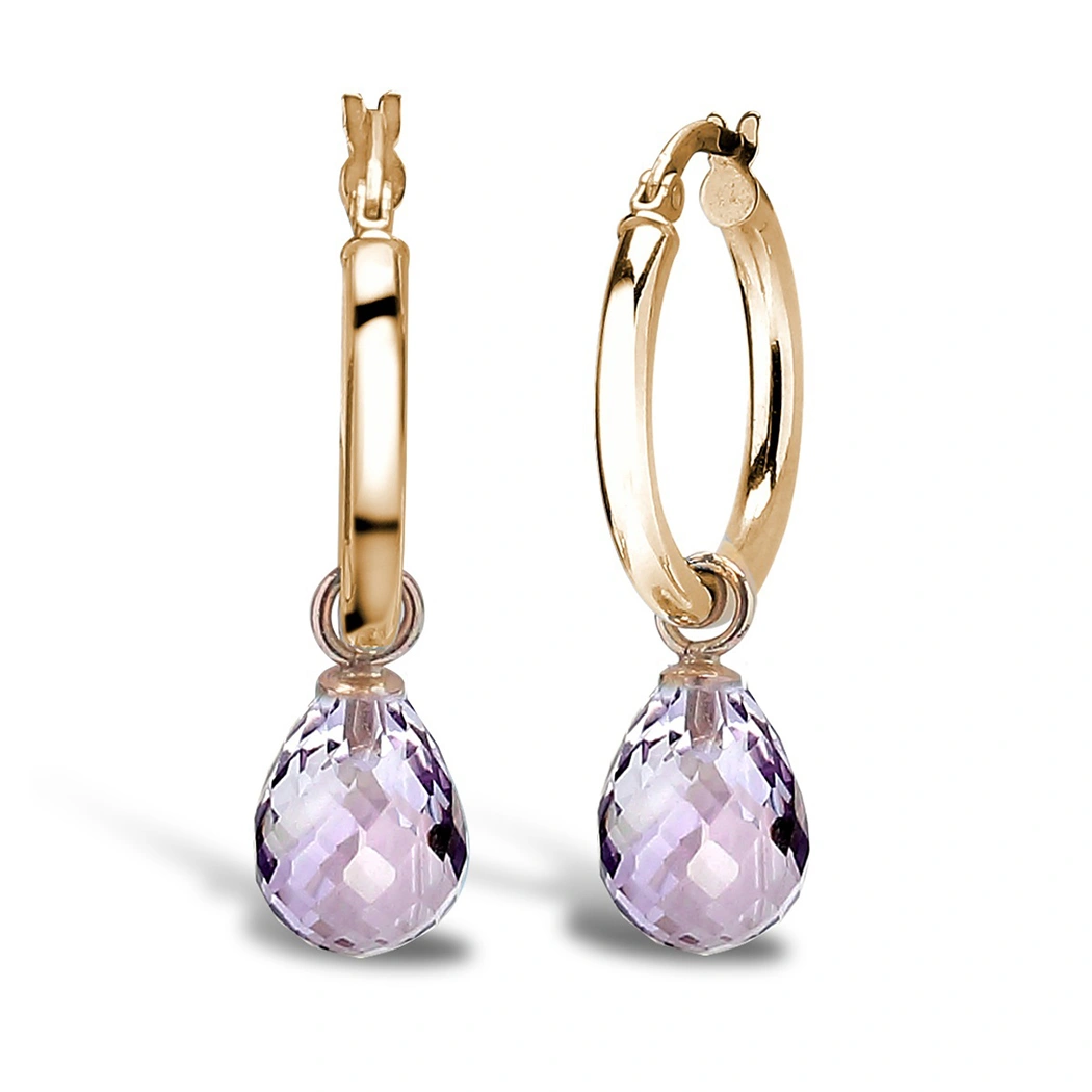 Amethyst Drop Earrings