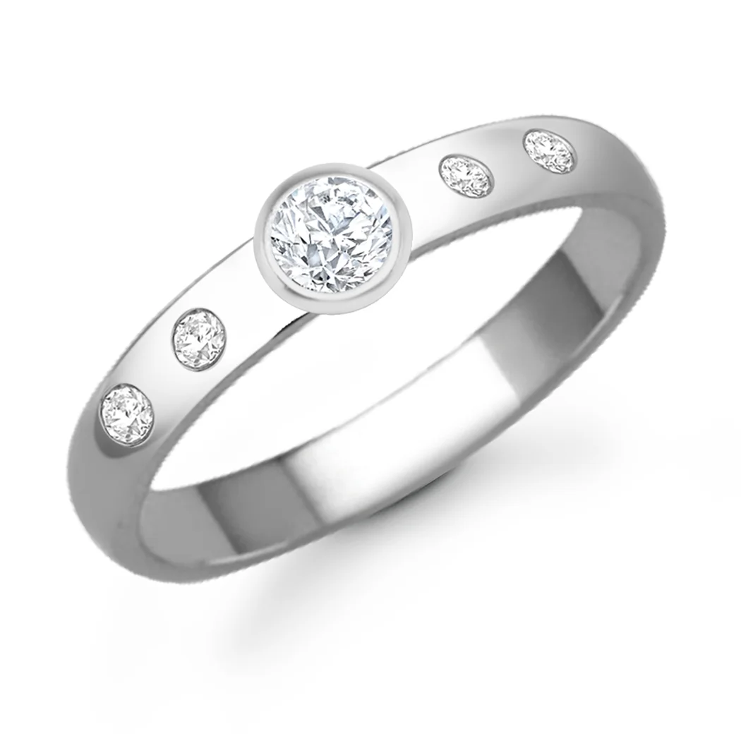 Diamond Stacking Ring