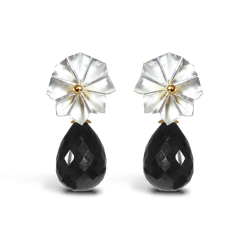 Onyx Drop Earrings