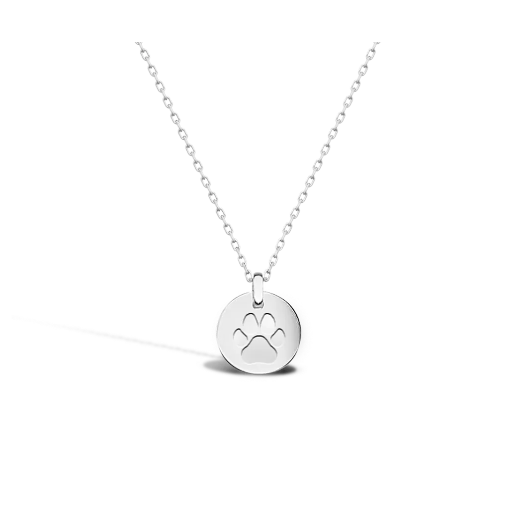 Paw Disc Pendant