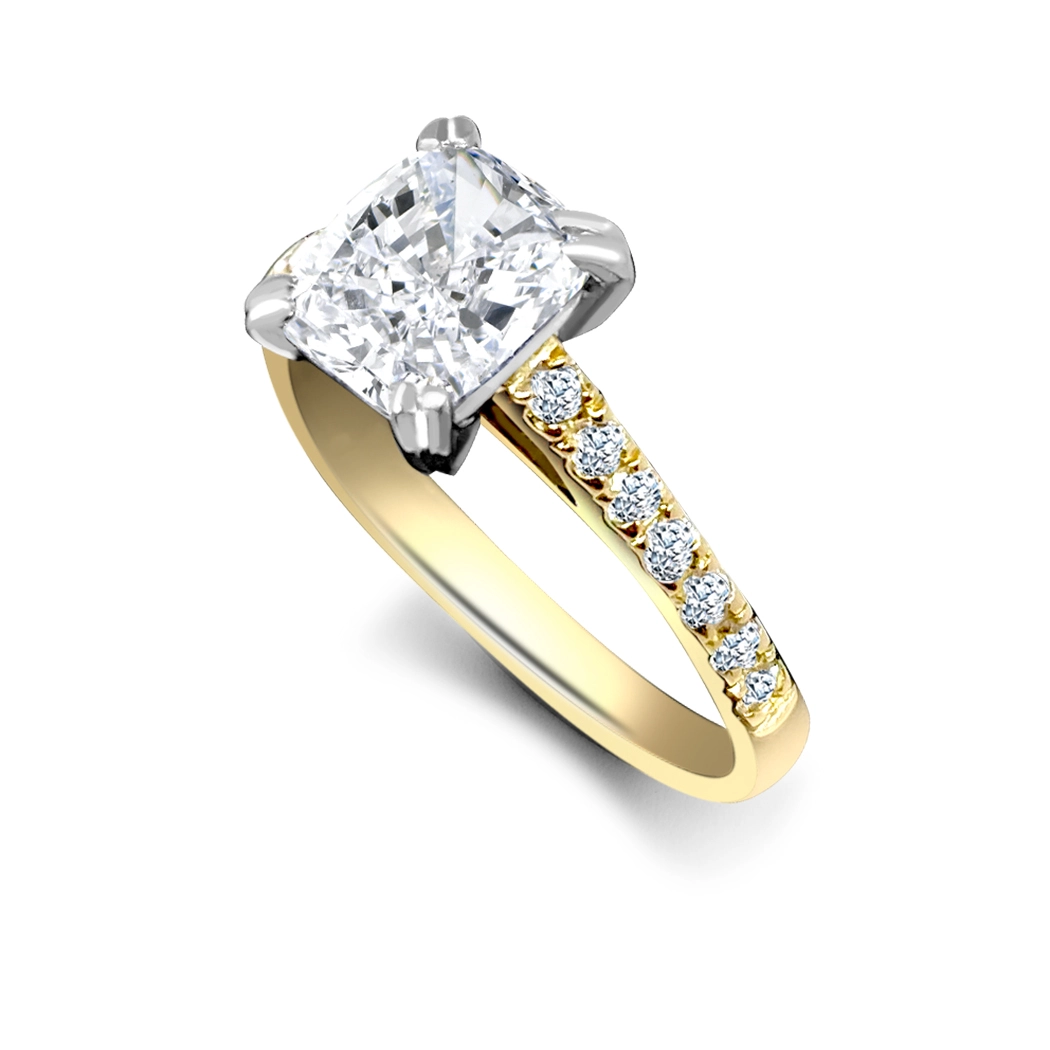 Cushion Engagement Ring