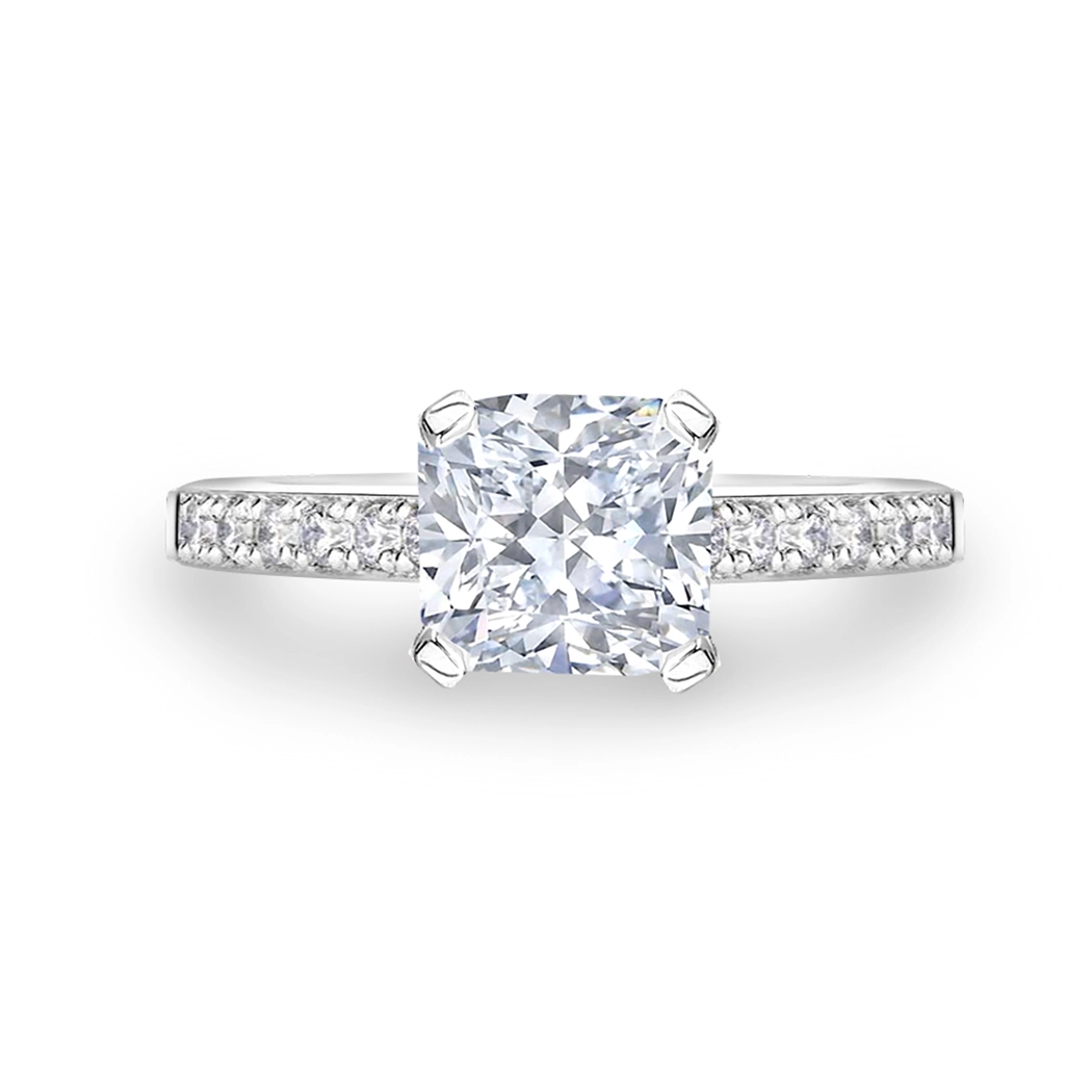 Cushion Engagement Ring