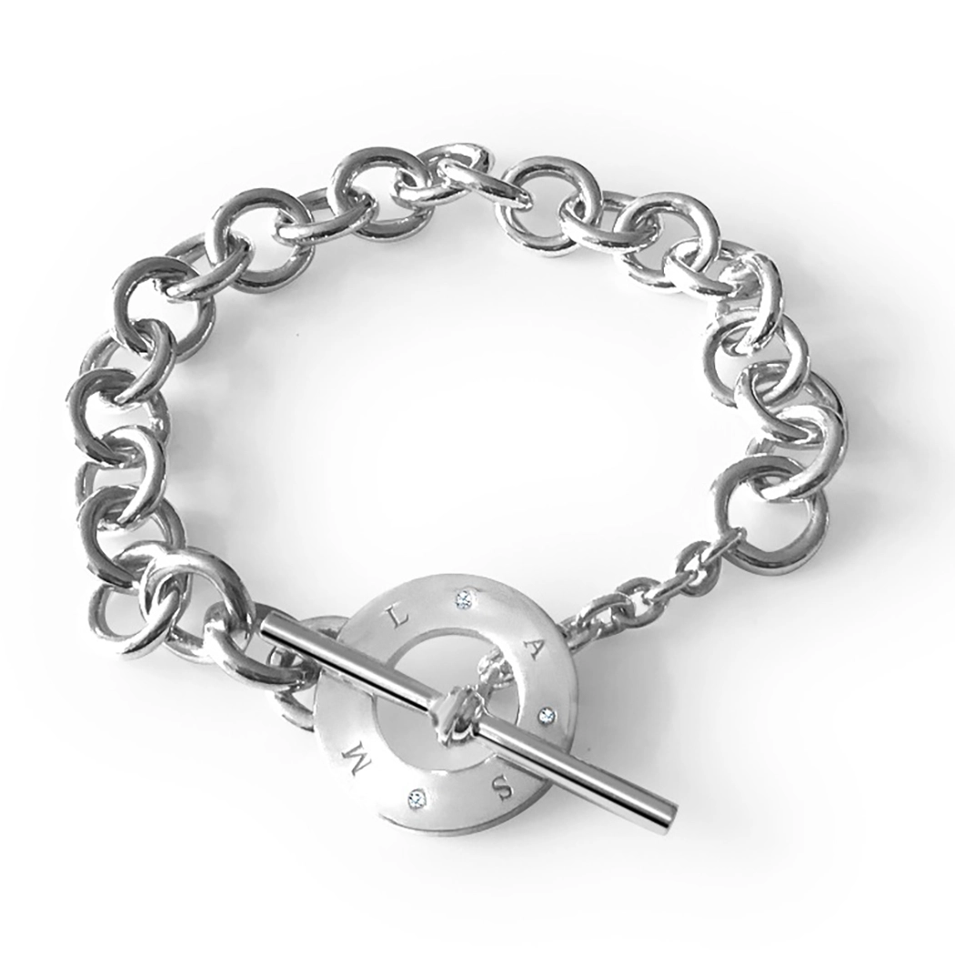 Diamond Toggle Bracelet
