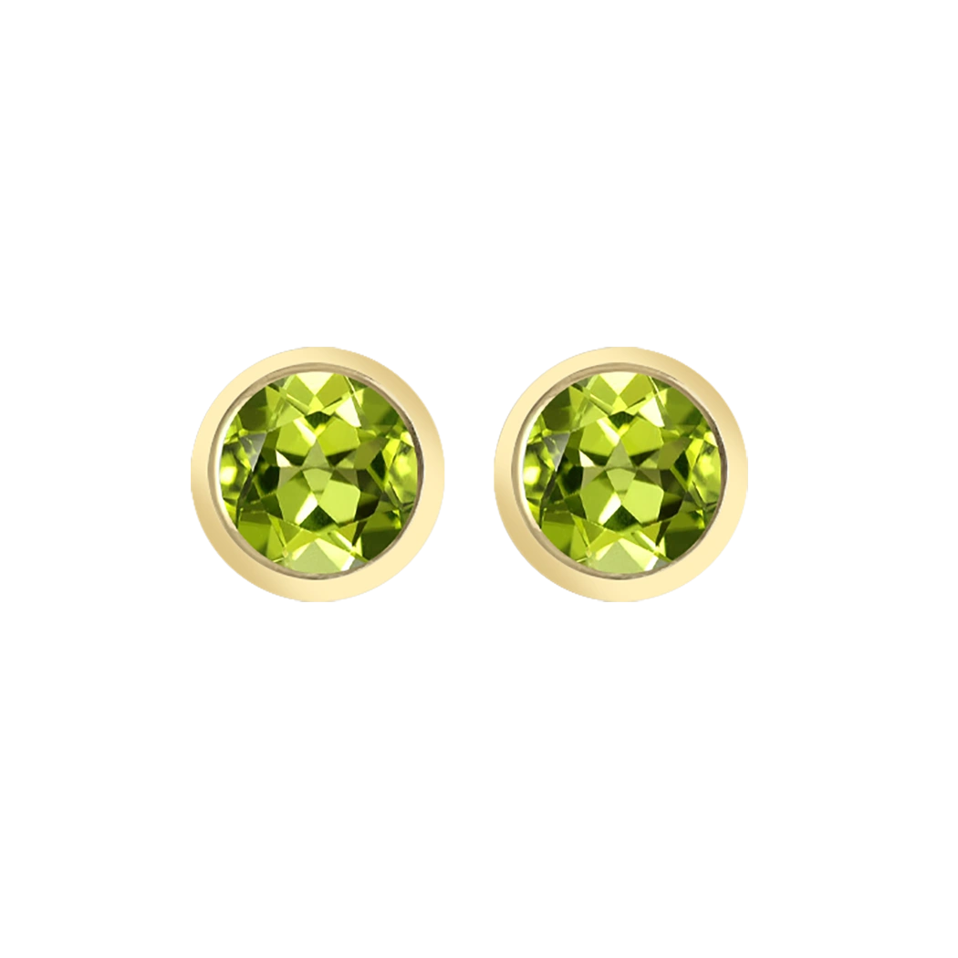 Peridot Ear-studs