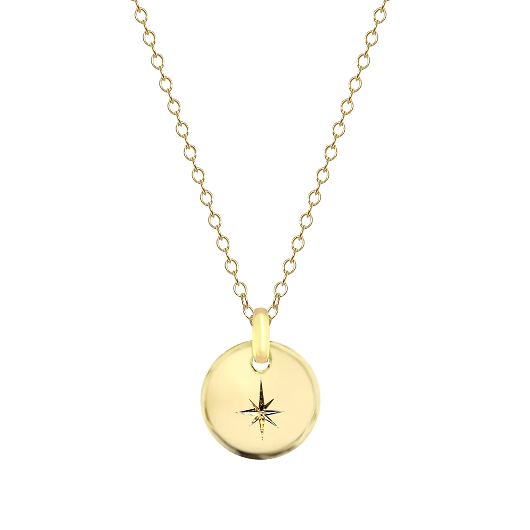 North Star Disc Pendant