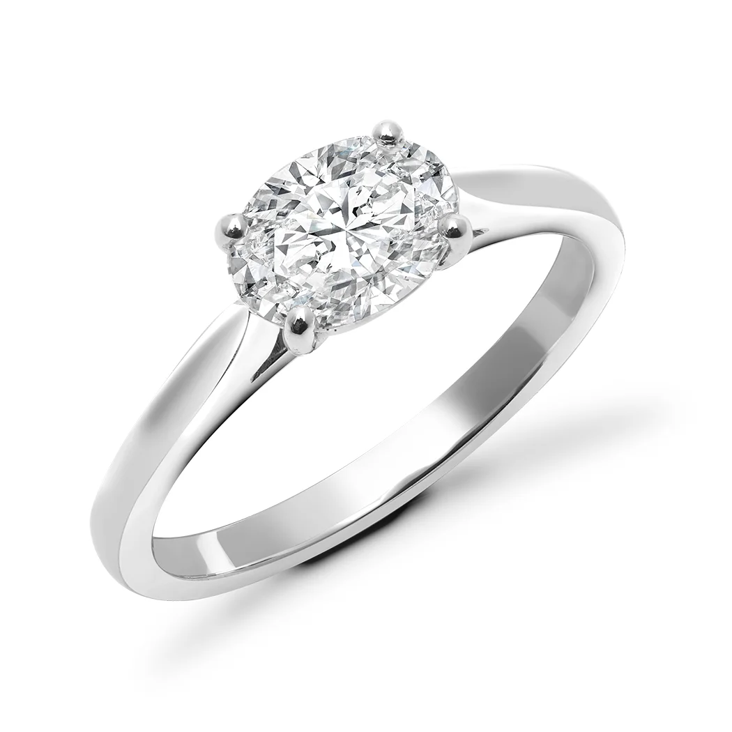 Oval Engagement Ring
