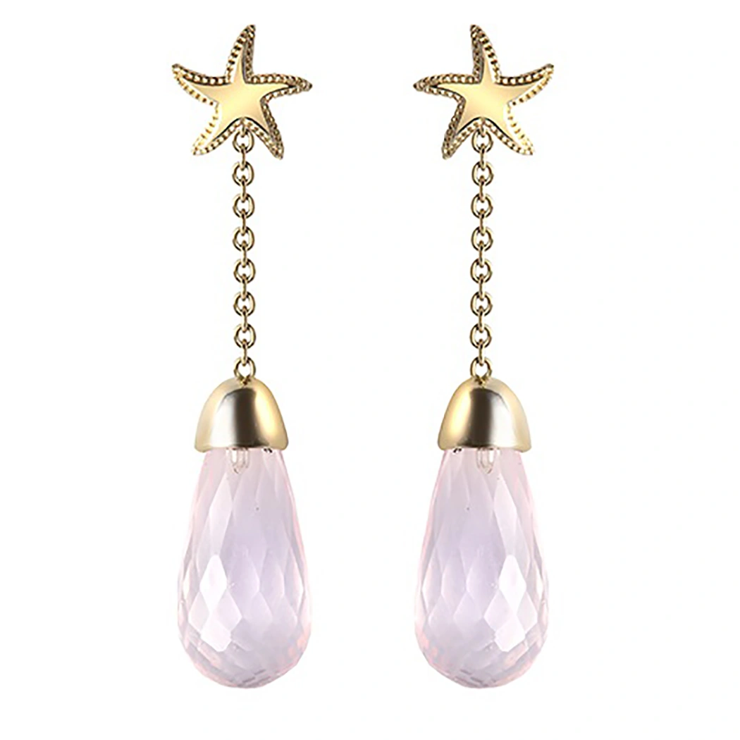 Starfish Drop Earrings