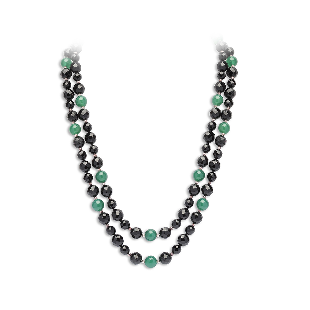 Long Onyx Necklace
