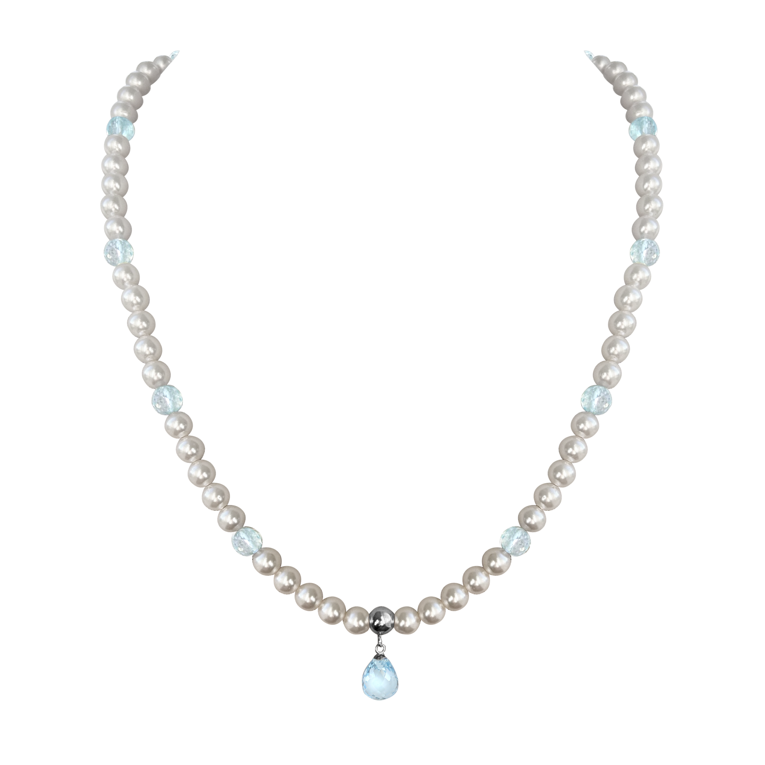 Pearl & Topaz Necklace