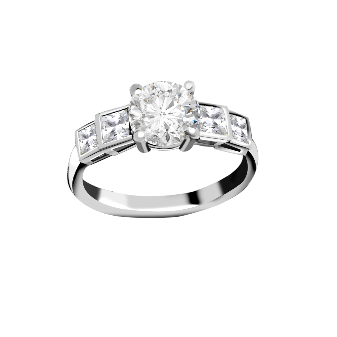 Five Stone Diamond Ring